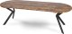Mebel Elite Stół Okrągły Rozkładany LUKAS 100-250 cm Dąb rustykalny Nowoczesny Loft 13