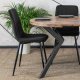 Mebel Elite Stół Okrągły Rozkładany LUKAS 100-250 cm Dąb rustykalny Nowoczesny Loft 6