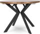 Mebel Elite Stół Okrągły Rozkładany LUKAS 100-250 cm Dąb rustykalny Nowoczesny Loft 8