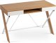 Biurko Mebel Elite Biurko Młodzieżowe z Szufladami REA 120 cm Dąb złoty/Białe Skandynawskie 8