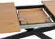 Mebel Elite Zestaw Stół Prostokątny Rozkładany HAMILTON 160-200 cm Dąb złoty/Czarny i 4 Krzesła Tapicerowane CORK Czarne Welurowe Loft 12