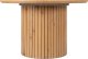 Mebel Elite Stół Okrągły Rozkladany z Lamelami CHARLES 120-160 cm Dąb Nowoczesny Loft 15