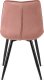 Mebel Elite Krzesło Tapicerowane do Jadalni RIO Różowe Welurowe Nowoczesne Loft 9
