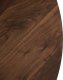 Mebel Elite Stół Okrągły EMILI 120 cm Orzech Nowoczesny Loft do Jadalni Salonu 11