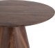 Mebel Elite Stół Okrągły EMILI 120 cm Orzech Nowoczesny Loft do Jadalni Salonu 10