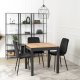 Mebel Elite Stół Kwadratowy Rozkładany BEN 80-200 cm Dąb Craft Nowoczesny Loft 2