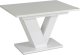 Mebel Elite Stół Prostokątny Rozkładany CLARK 120-160 cm Biały Połysk Glamour 8