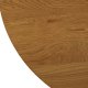 Mebel Elite Zestaw Stół Okrągły LINO 100 cm Dąb Złoty/Czarny i 4 Krzesło Tapicerowane do Jadalni PERU Zielone Welurowe Nowoczesne Loft 8