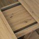 Mebel Elite Zestaw Stół Prostokątny Rozkładany CLARK 120-160 cm Dąb Artisan/Czarny i 4 Krzesła Tapicerowane do Jadalni RIO Beżowe Welurowe 5