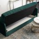 Mebel Elite Sofa z Funkcją Spania Wersalka Rozkładana Dwuosobowa PORTO Zielona Nowoczesna do Salonu 5