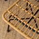 Mebel Elite Krzesło Rattanowe WALDI Ogrodowe Boho 8