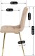 Mebel Elite Zestaw Stół Okrągły SALLO 100 cm i 4 Krzesła Tapicerowane YORK Kremowe Glamour 17