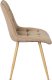 Mebel Elite Zestaw Stół Rozkładany Kwadratowy MAX 80-160 cm Dąb Riviera i 4 Krzesła Tapicerowane RODRI Beżowe Nowoczesne Loft 12