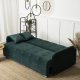 Mebel Elite Sofa z Funkcją Spania Wersalka Rozkładana Dwuosobowa ARIA Welurowa Zielona Nowoczesna do Salonu 3