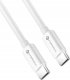 Kabel USB ForCell USB-C - USB-C 1 m Biały 4