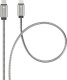 Kabel USB ForCell USB-C - Lightning 1 m Srebrny 2