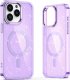 Hurtel Etui Glitter Case MagSafe na iPhone 16 Pro Max - fioletowe z brokatem 1