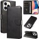Hurtel Etui Leather Book Case na iPhone 16 Pro Max - czarne 2