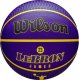 Wilson Wilson NBA Player Icon LeBron James Outdoor Ball WZ4027601XB Fioletowe 7 1