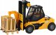 LeanToys Wózek Widłowy 1:16 Ruchome Widły Dźwięki Światła Żółty 4
