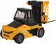 LeanToys Wózek Widłowy 1:16 Ruchome Widły Dźwięki Światła Żółty 6