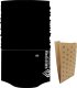 Buff Chusta wielofunkcyjna WINDPROOF LOGO Czarna 1