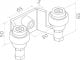 PSG Uchwyt PSG 60.023 60mm górny do bram przesuwnych (2 rolki) 2