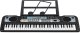 Multistore Duży keyboard pianino z mikrofonem dla dzieci + zasilacz 1
