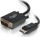 C2G C2G 2m DisplayPort to Single Link DVI-D Adapter Cable M/M - DP to DVI - Black - DisplayPort-Kabel - DisplayPort (M) zu DVI-D (M) - 2 m - Schwarz 1