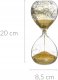 Atmosphera Ozdobna klepsydra z brokatem, 20 cm 2