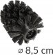 Wenko Stojak na szczotkę do WC i papier toaletowy AVOLA BLACK, Wenko 2