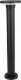 DPM Słupek ogrodowy LED, IP54, 12 W, 190 lm, 4000 K, 60 cm, czarny 1