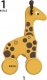 Brio BRIO 30200 Pull Along Giraffe 1