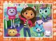 Ravensburger Puzzle 4w1 Koci Domek Gabi 12/16/20/24 elementy 2