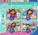 Ravensburger Puzzle 4w1 Koci Domek Gabi 12/16/20/24 elementy 4