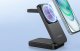 Ładowarka Choetech Ładowarka magnetyczna 3w1 Choetech T611-F 15W do iPhone z serii 12/13/14/15 5