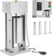 Royal Catering Nadziewarka do kiełbas elektryczna 4 lejki 230V 120W 15L Nadziewarka do kiełbas elektryczna 4 lejki 230V 120W 15L 1