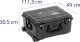 MSW Walizka transportowa ochronna na kółkach 62.5 x 50 x 30.5 cm 72 l Walizka transportowa ochronna na kółkach 62.5 x 50 x 30.5 cm 72 l 3