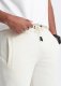 Ombre Szorty męskie dresowe z bawełny BASIC  kremowe V5 OM-SRBS-0149 XL 2