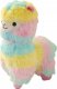 Plush Maskotka Pluszowa Alpaka Zabawka Pluszak Lama Kolorowa Przytulanka 28 Cm 3