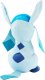 Plush Maskotka Pokemon Go Pluszak Zabawka Figurka Ewolucja Eevee Glaceon 30 Cm 2
