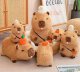Skibi Maskotka Pluszowa Pluszak Kapibara Capybara Z Jabłkiem Przytulanka 30 Cm 5