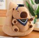 Skibi Maskotka Pluszowa Pluszak Kapibara Capybara Uczeń Student Przytulanka 30 Cm 2
