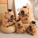 Skibi Maskotka Pluszowa Pluszak Kapibara Capybara Uczeń Student Przytulanka 30 Cm 6