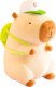 Skibi Maskotka Pluszowa Pluszak Kapibara Capybara Sportowiec Tenis Przytulanka 1