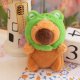Skibi Maskotka Pluszowa Pluszak Kapibara Capybara Żaba Żabka Przytulanka 12 Cm 1