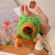 Skibi Maskotka Pluszowa Pluszak Kapibara Capybara Żaba Żabka Przytulanka 12 Cm 4