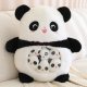 Skibi Maskotka Pluszowa Dla Dzieci Panda Miś Pudding Zabawka Pluszak Duża 50Cm 2