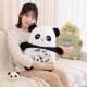 Skibi Maskotka Pluszowa Dla Dzieci Panda Miś Pudding Zabawka Pluszak Duża 50Cm 3