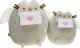PlushCat Maskotka Pluszowa Pluszak Kotek Kot Pusheen Puszen Serce Koperta 15 Cm 2